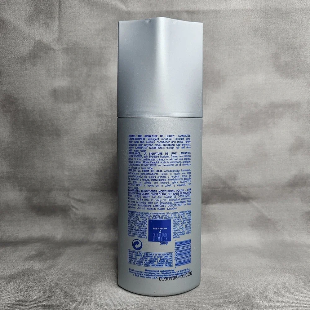 SEBASTIAN Laminates Conditioner Moisturizing Polish Condition & Shine‎ 8.5 oz